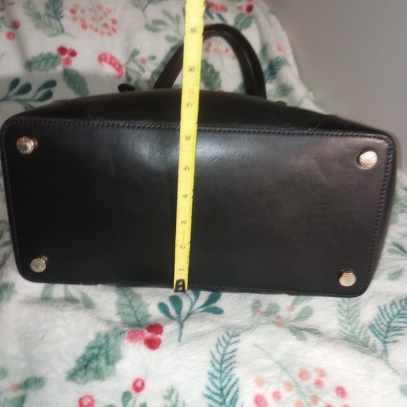 Black Leather Tote Bag